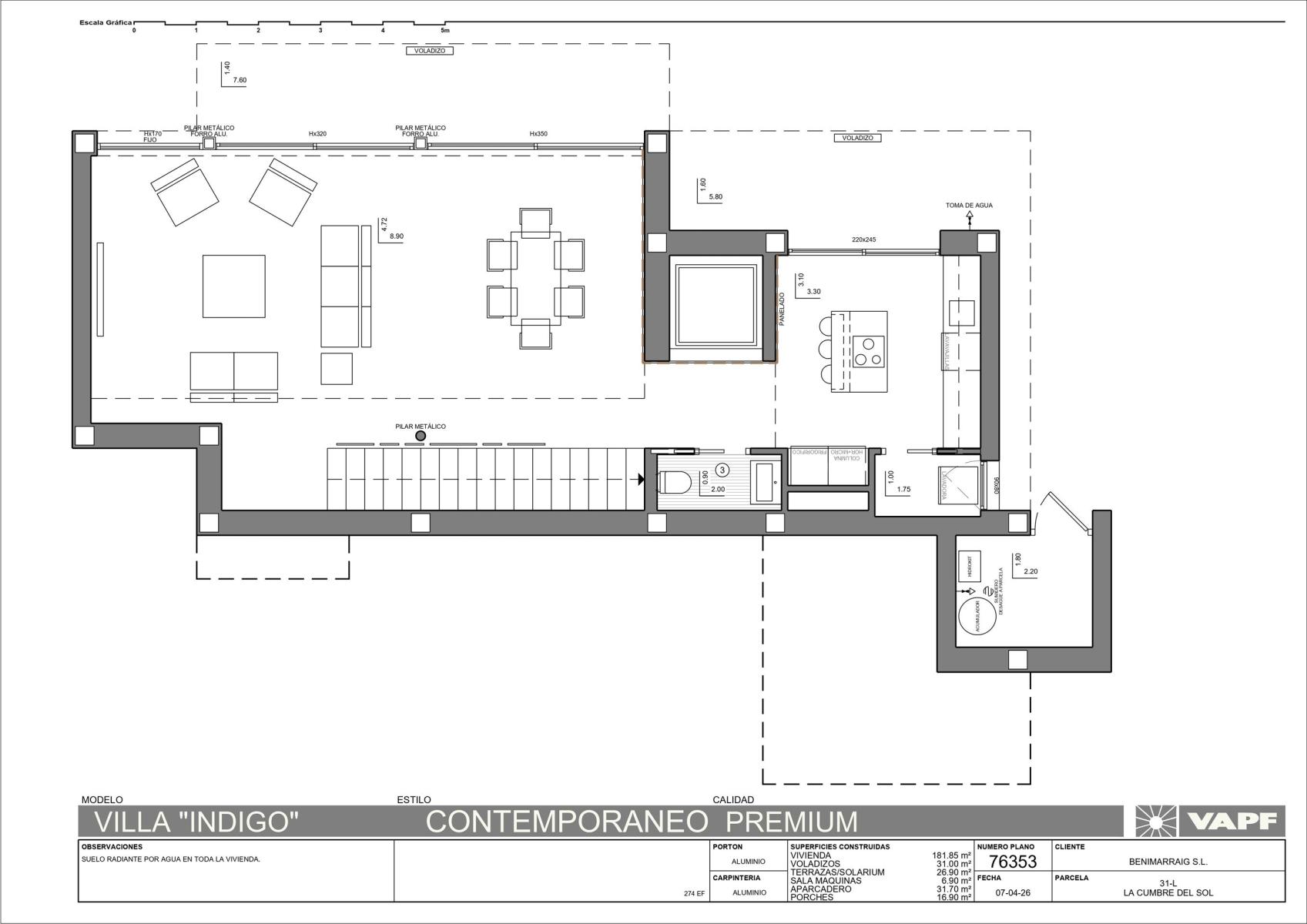 Villa en Venta en Benitachell