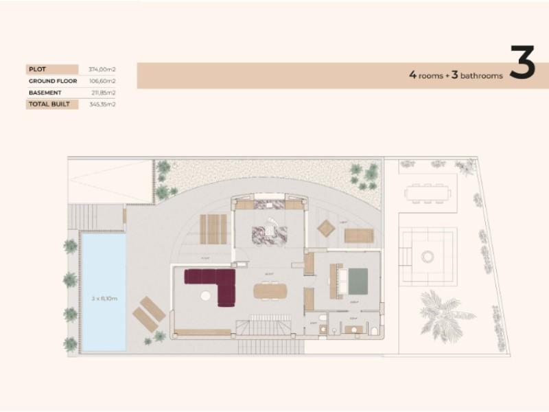 Villa en Venta en Algorfa