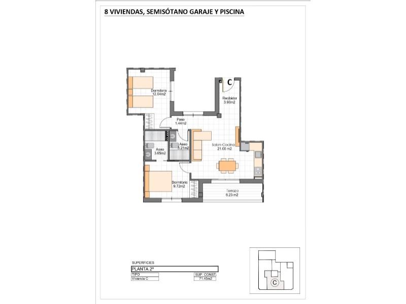 Penthouse for Sale in San Pedro del Pinatar