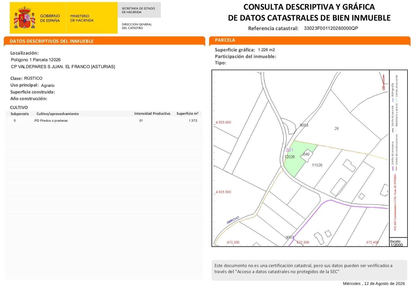 Casa en Venta en El Franco