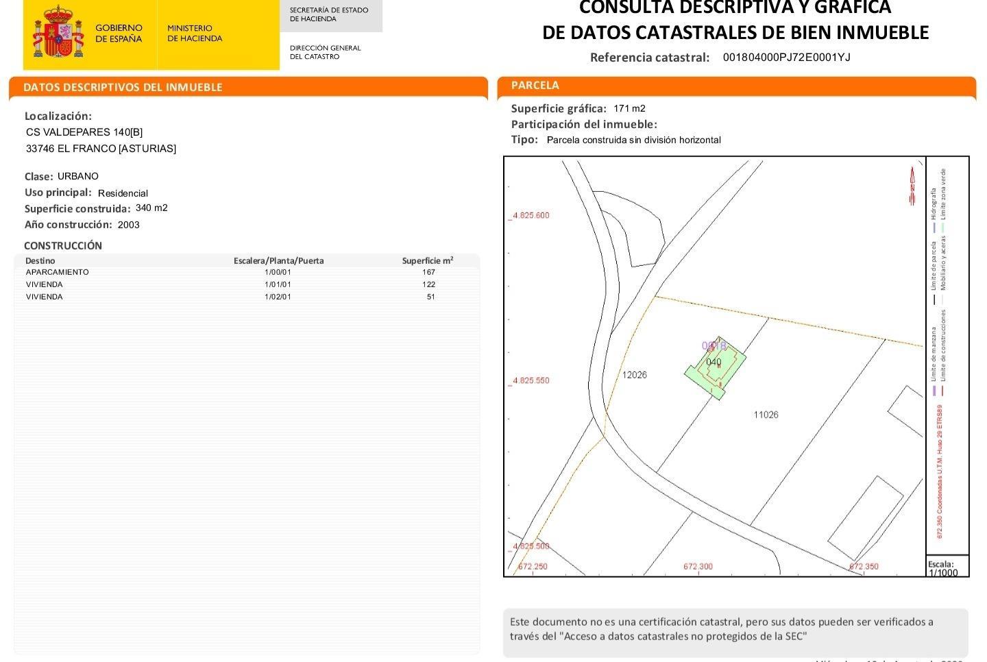 Casa en Venta en El Franco