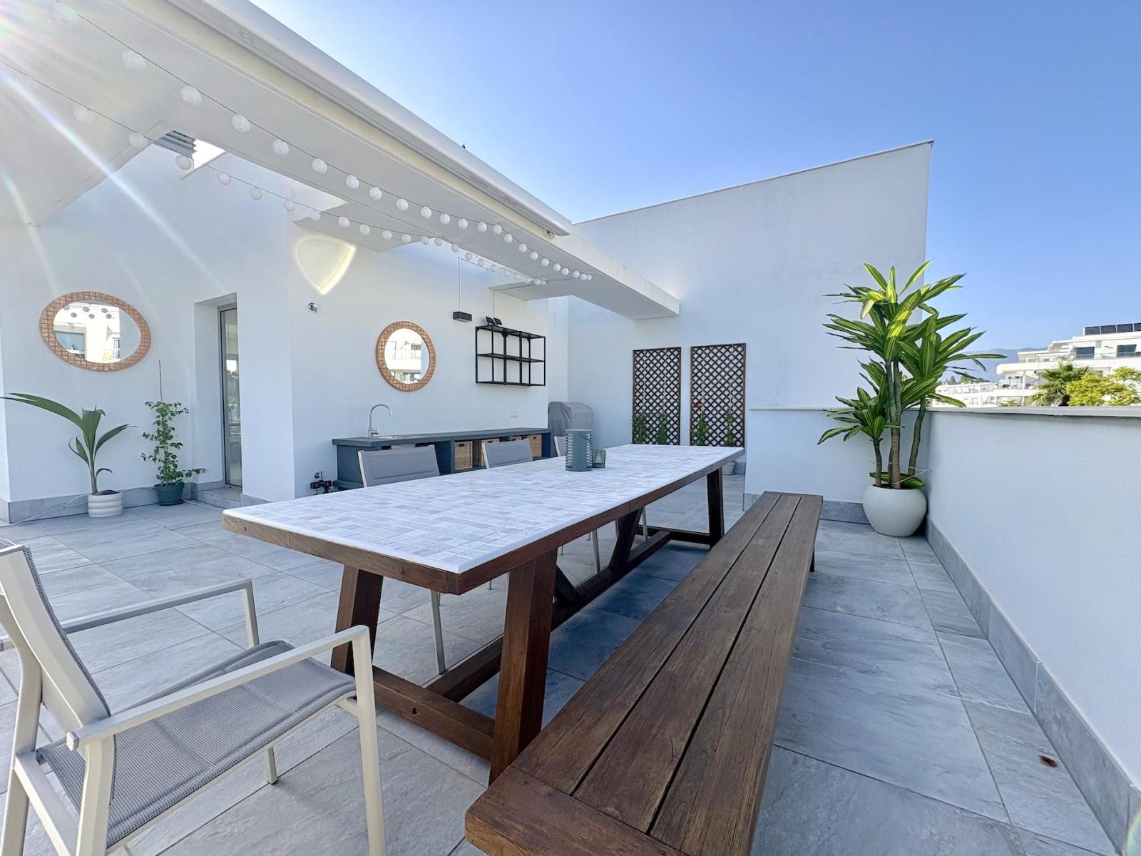 Penthouse for Rent in Mijas