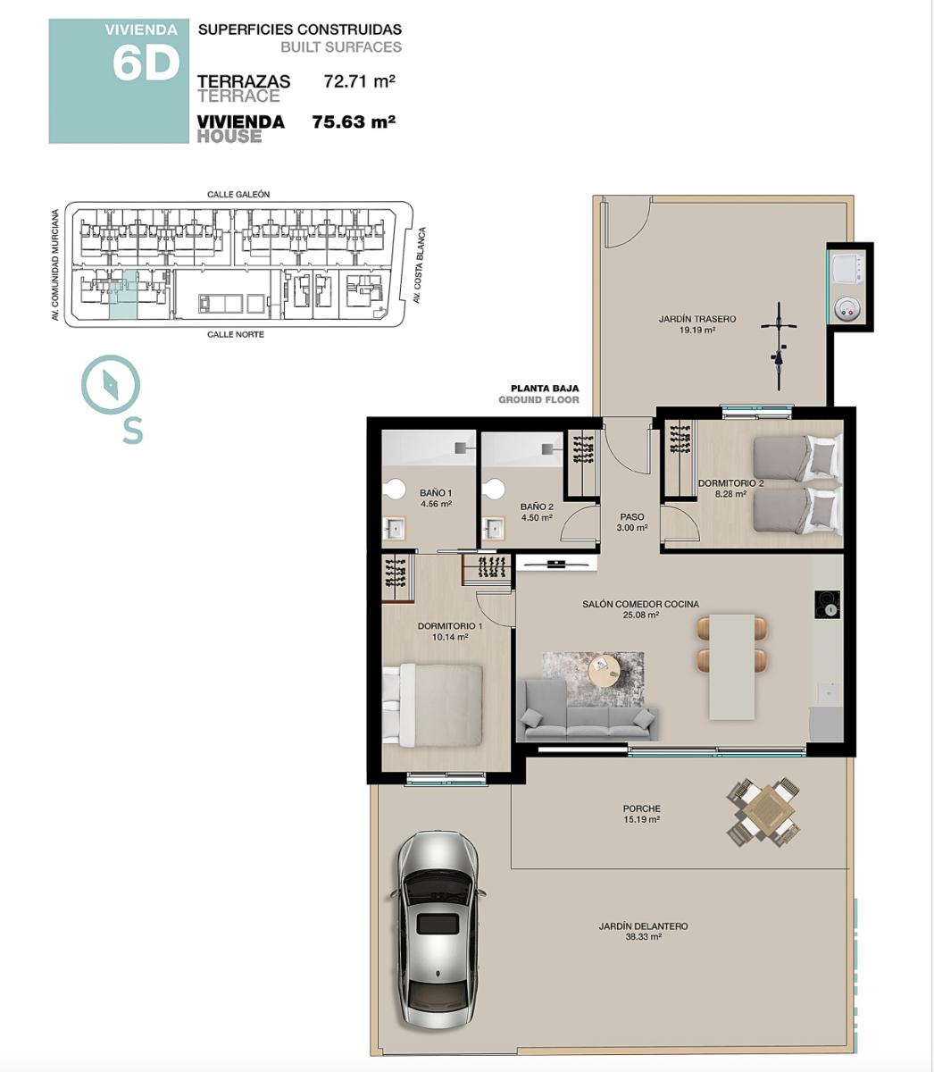 Apartamento en Venta en Pilar de la Horadada