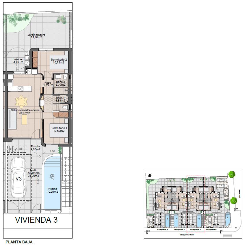 Apartamento en Venta en Pilar de la Horadada