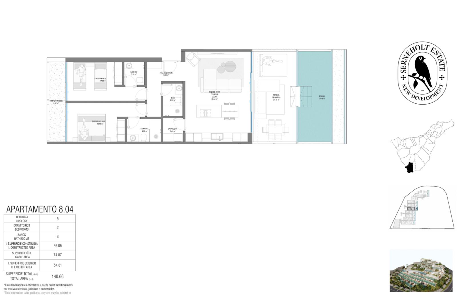 Penthouse for Sale in Arona