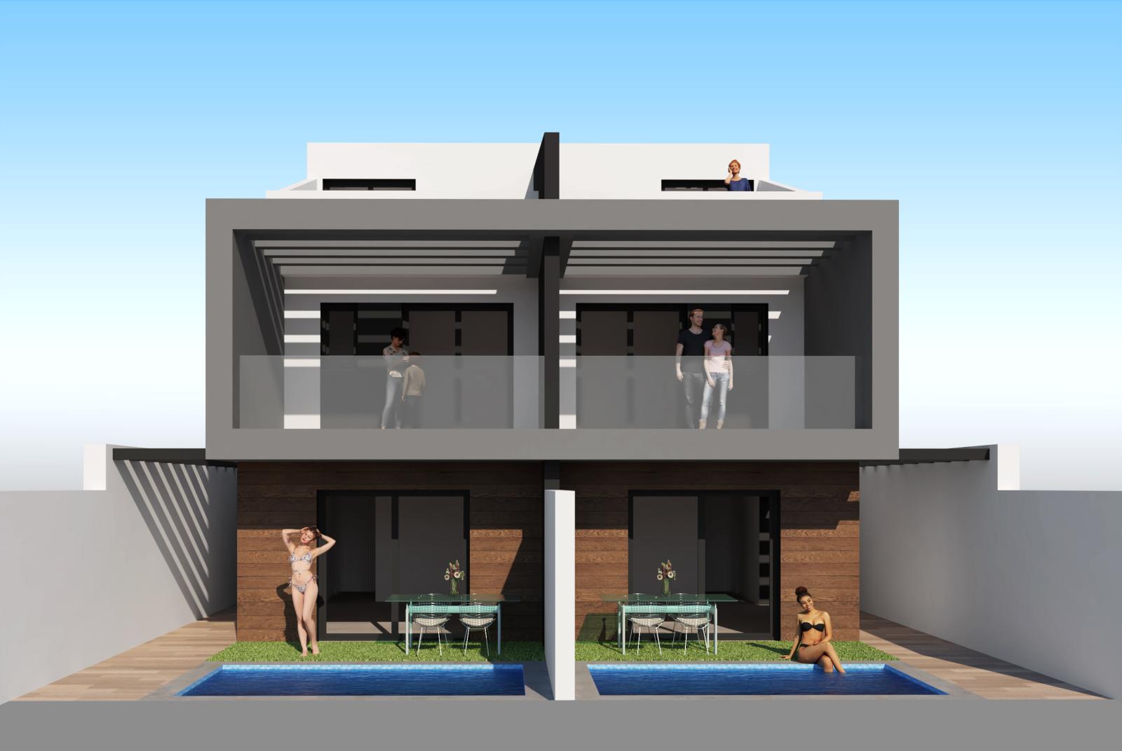 Semi-detached House for Sale in San Javier
