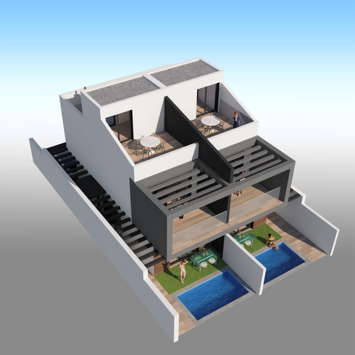 Semi-detached House for Sale in San Javier