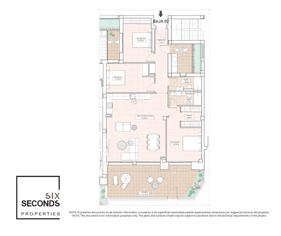 Apartamento en Venta en Hondón de las Nieves