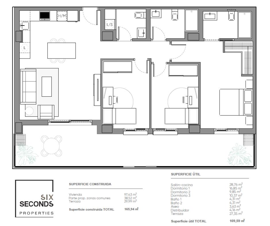 Apartment for Sale in Murcia