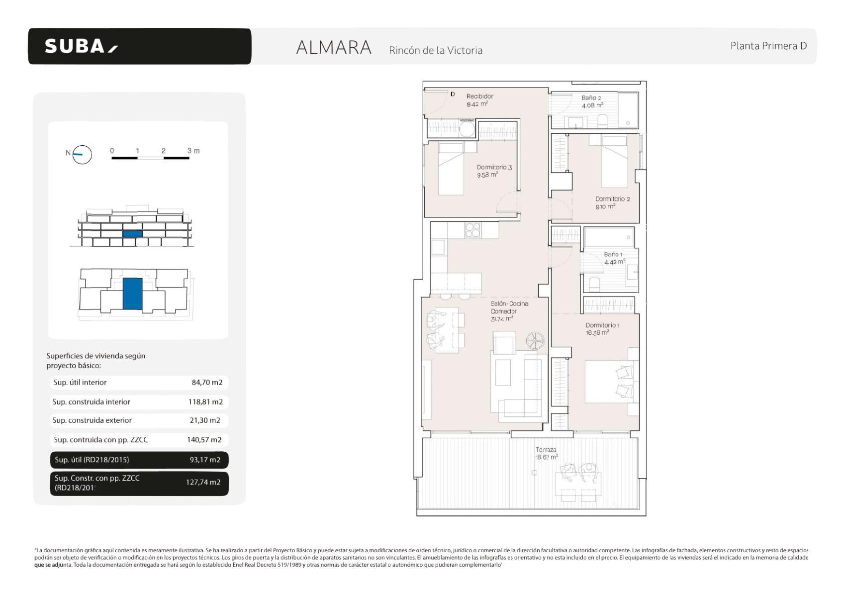 Apartment for Sale in Rincón de la Victoria