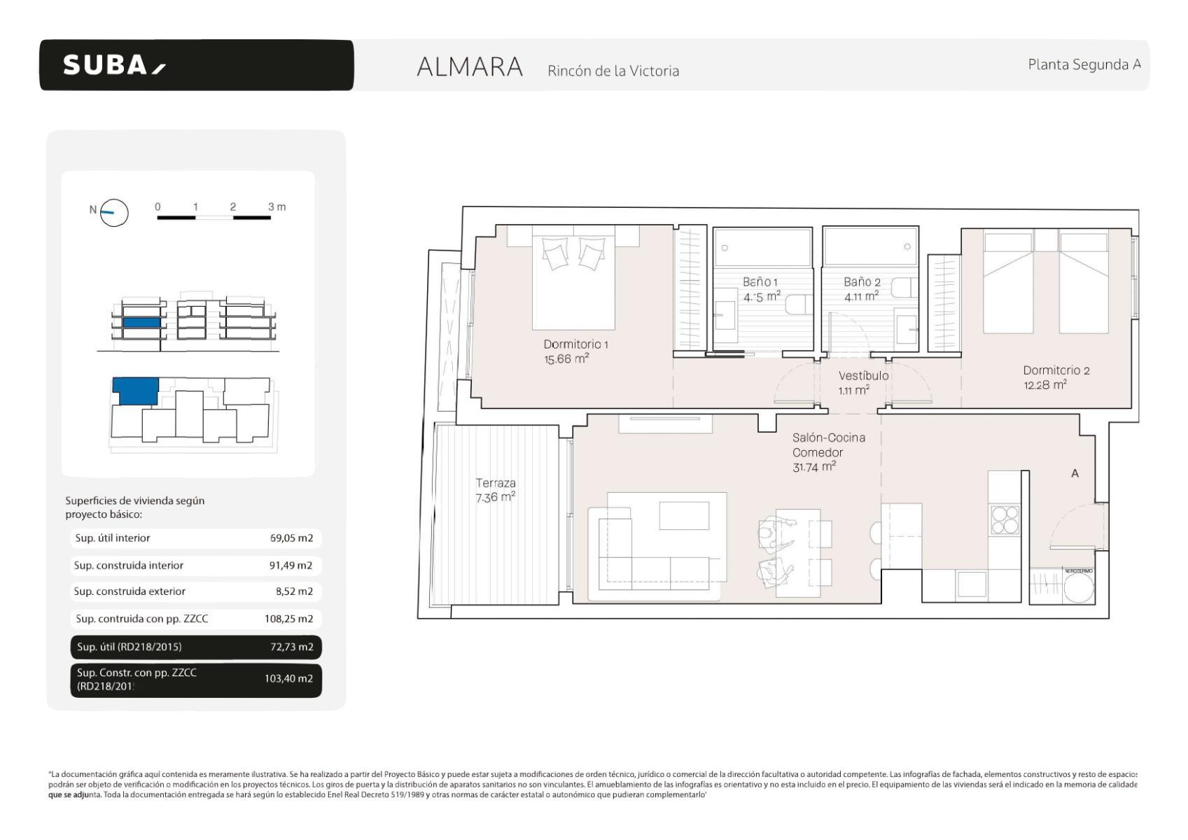 Apartment for Sale in Rincón de la Victoria