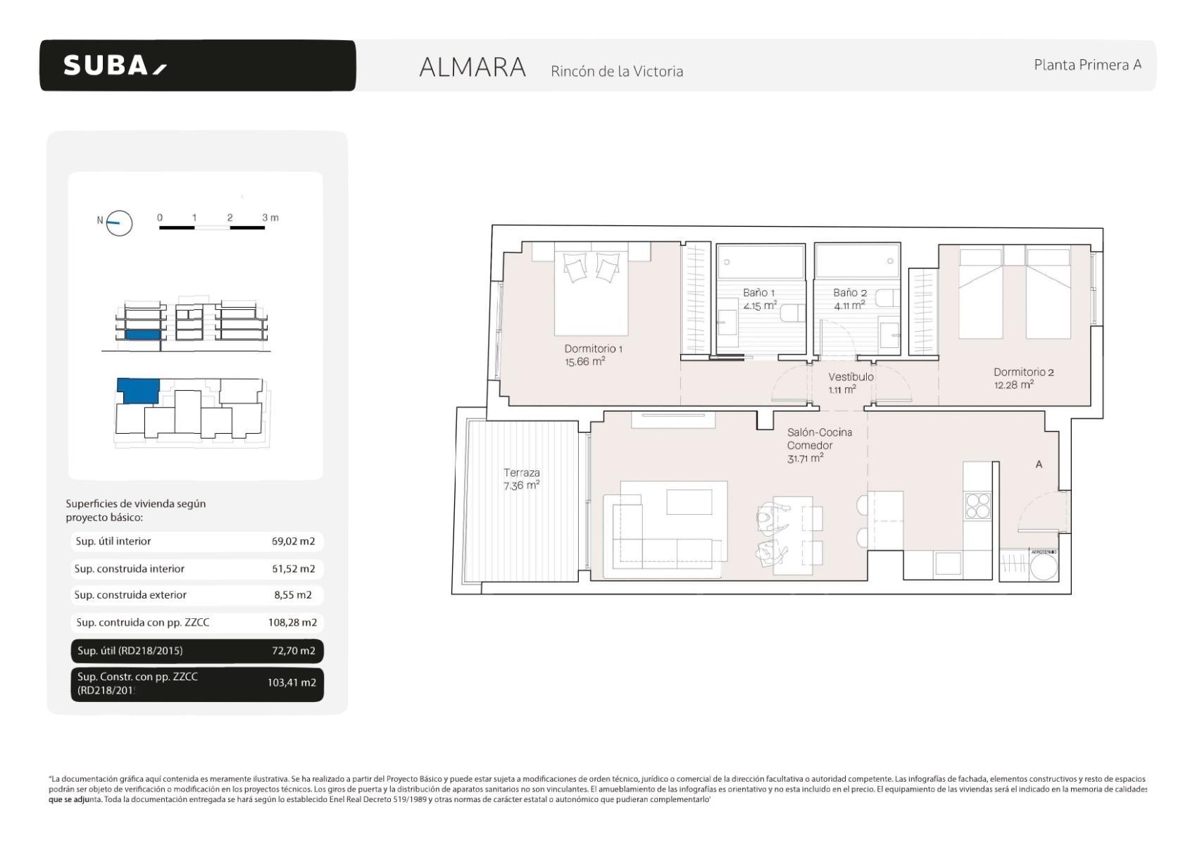 Apartment for Sale in Rincón de la Victoria