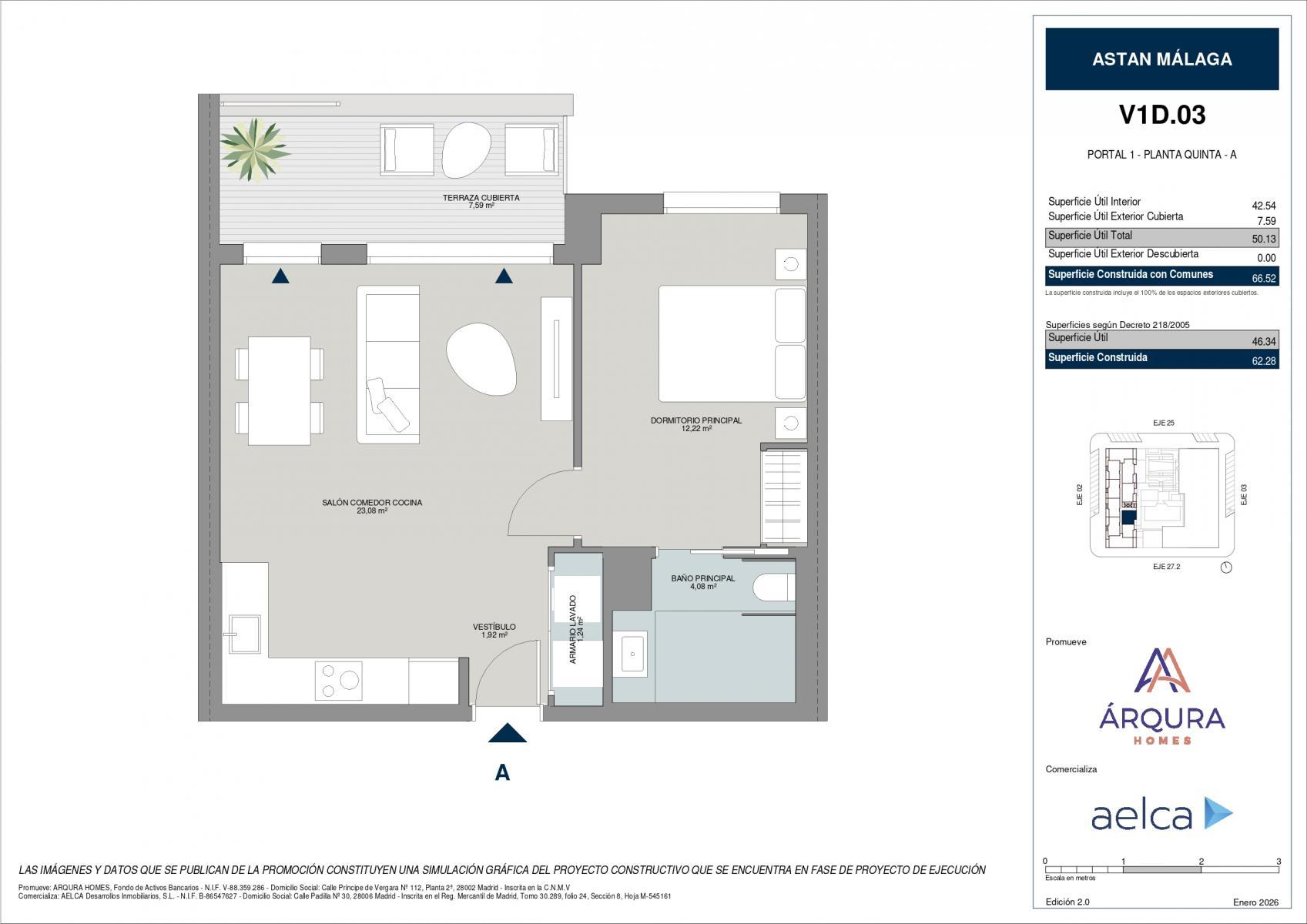 Apartment for Sale in Málaga