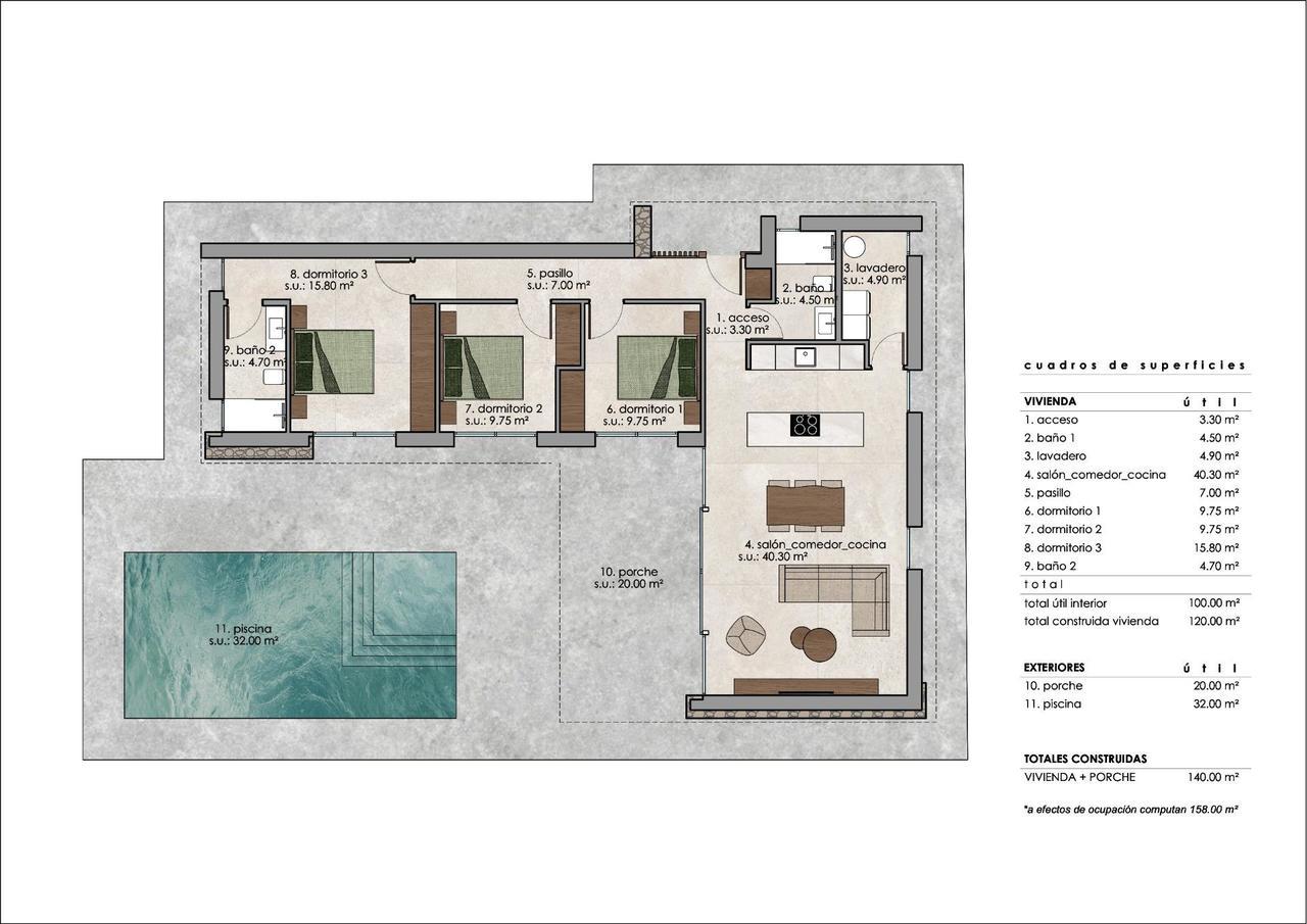 Villa en Venta en Pinoso