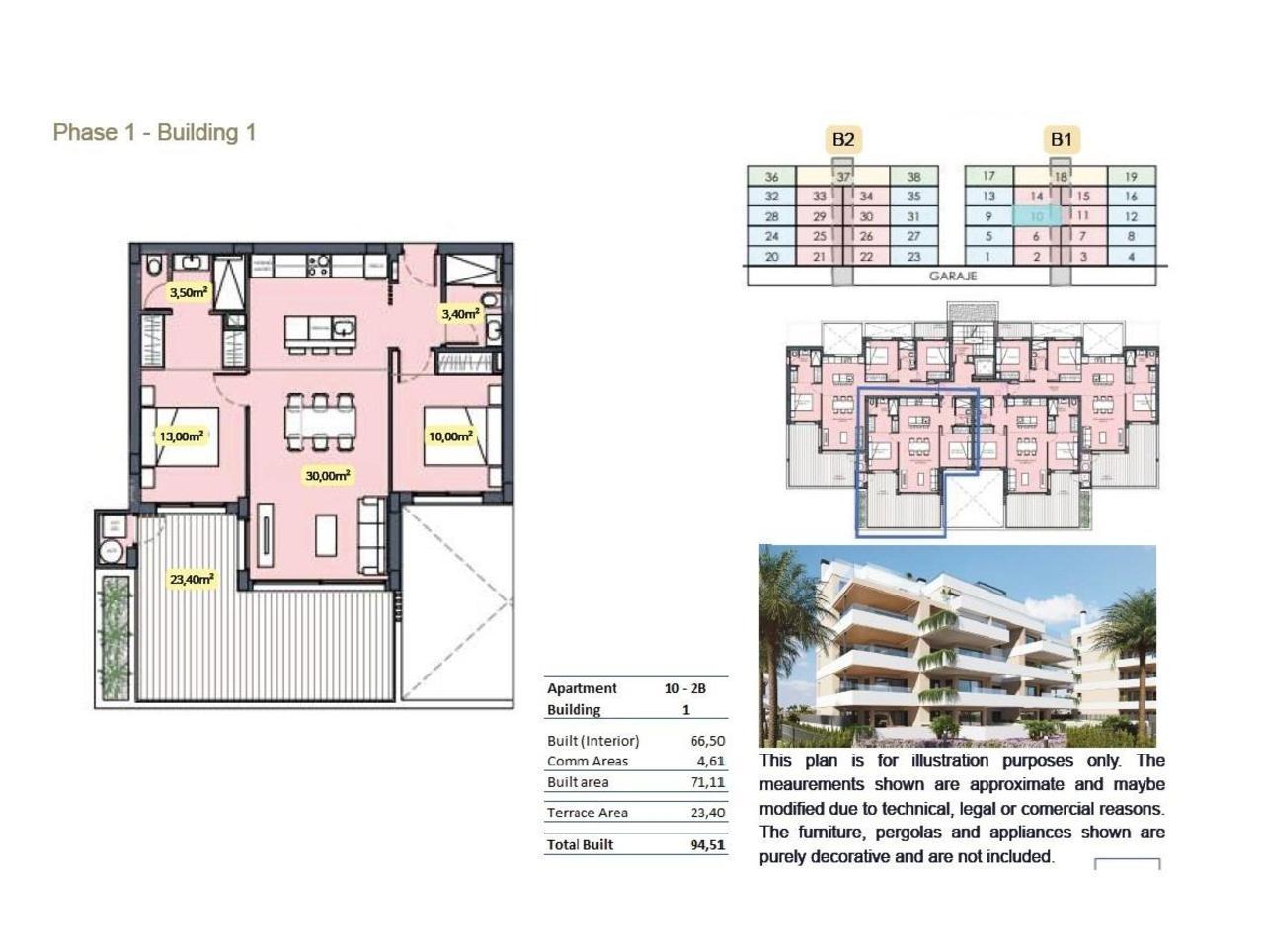 Apartment for Sale in Torre-Pacheco
