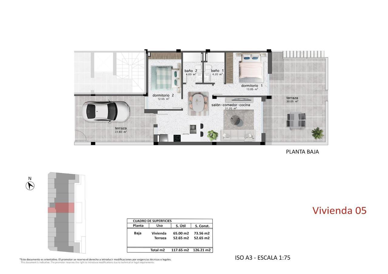 Bungalow en Venta en Pilar de la Horadada
