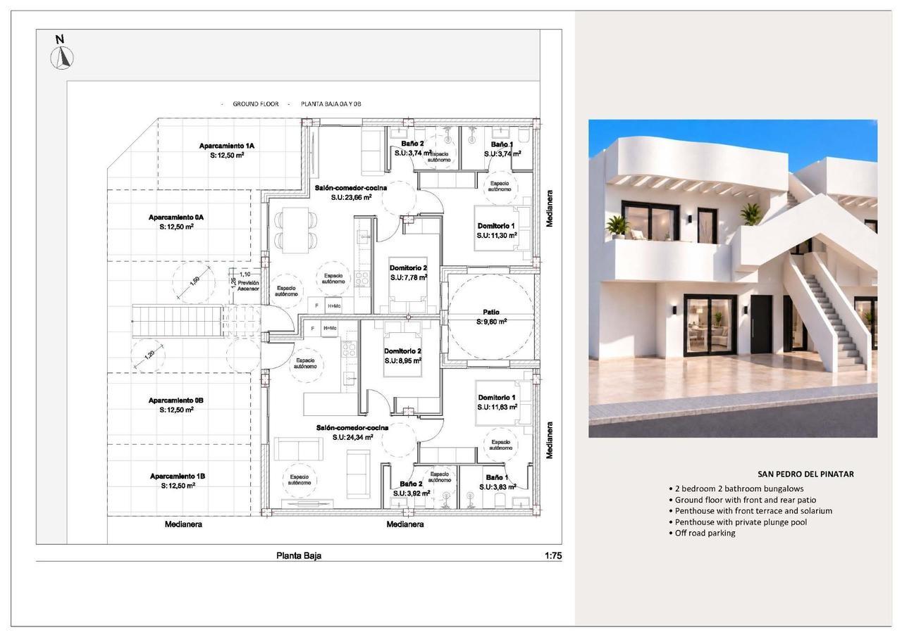 Bungalow for Sale in San Pedro del Pinatar