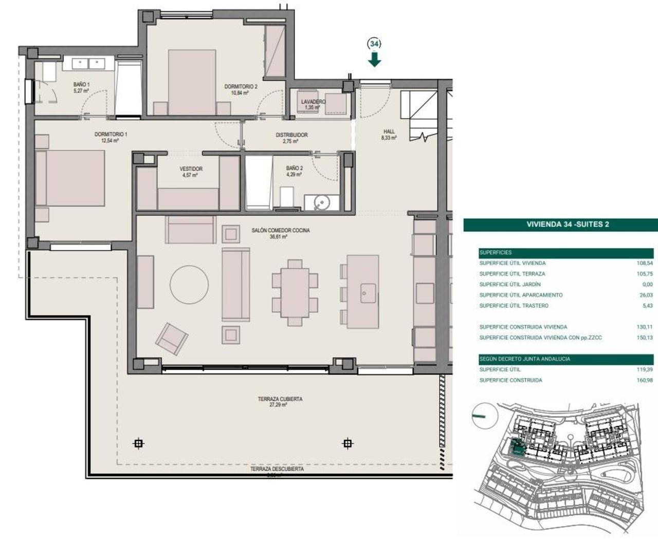 Penthouse for Sale in Estepona