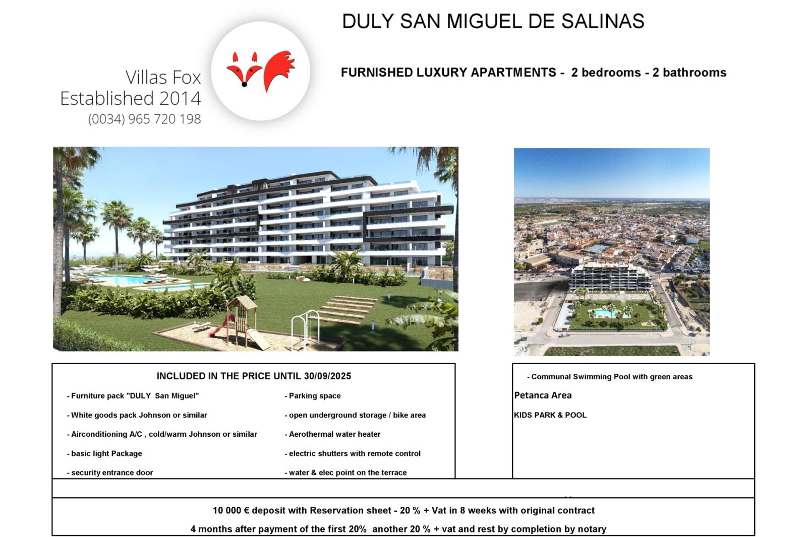 Apartamento en Venta en San Miguel de Salinas