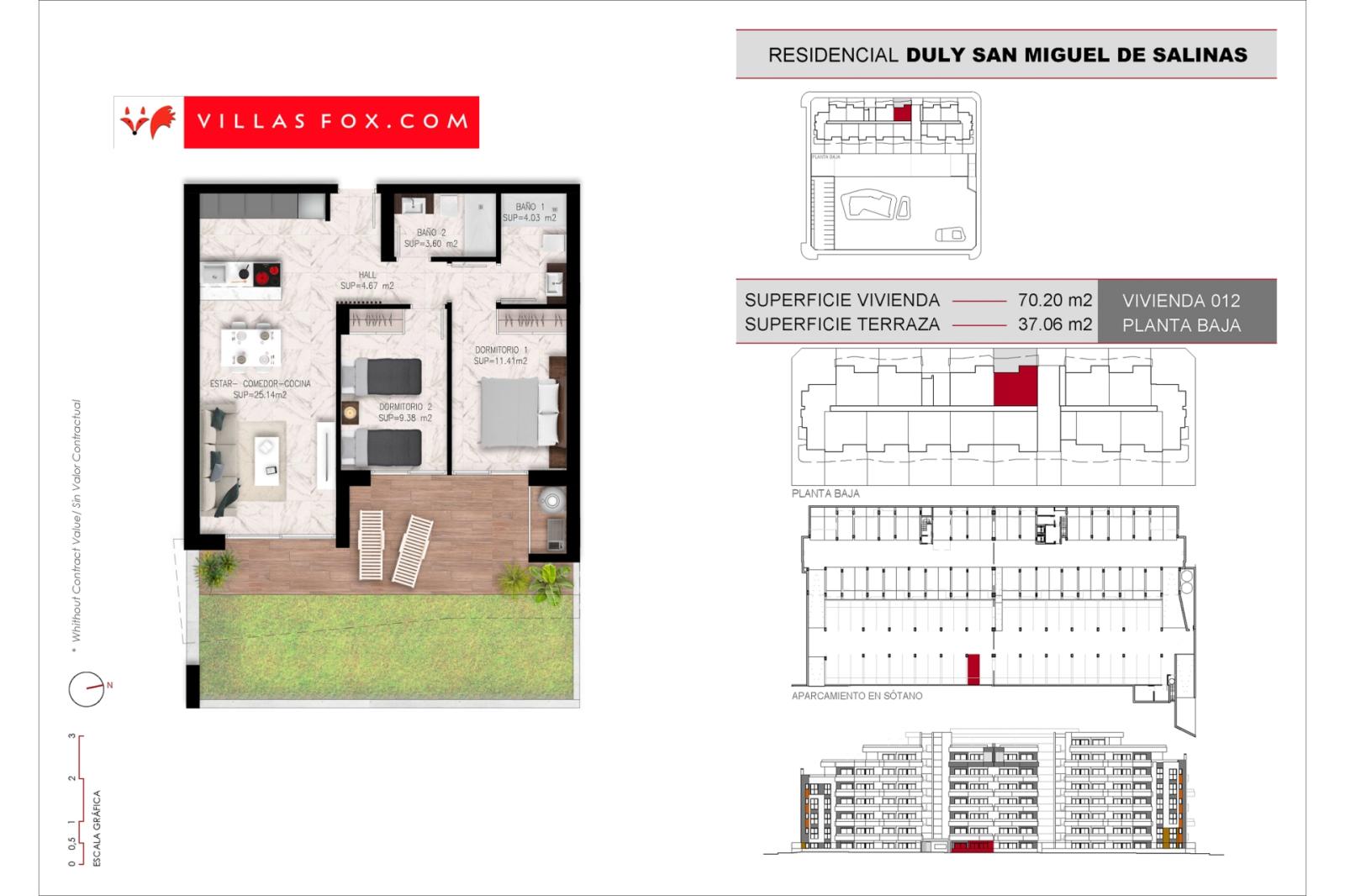 Apartamento en Venta en San Miguel de Salinas