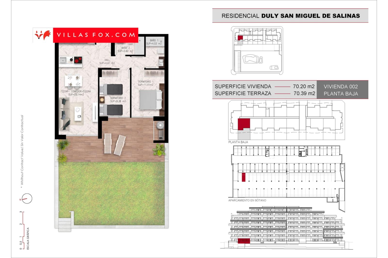 Apartamento en Venta en San Miguel de Salinas
