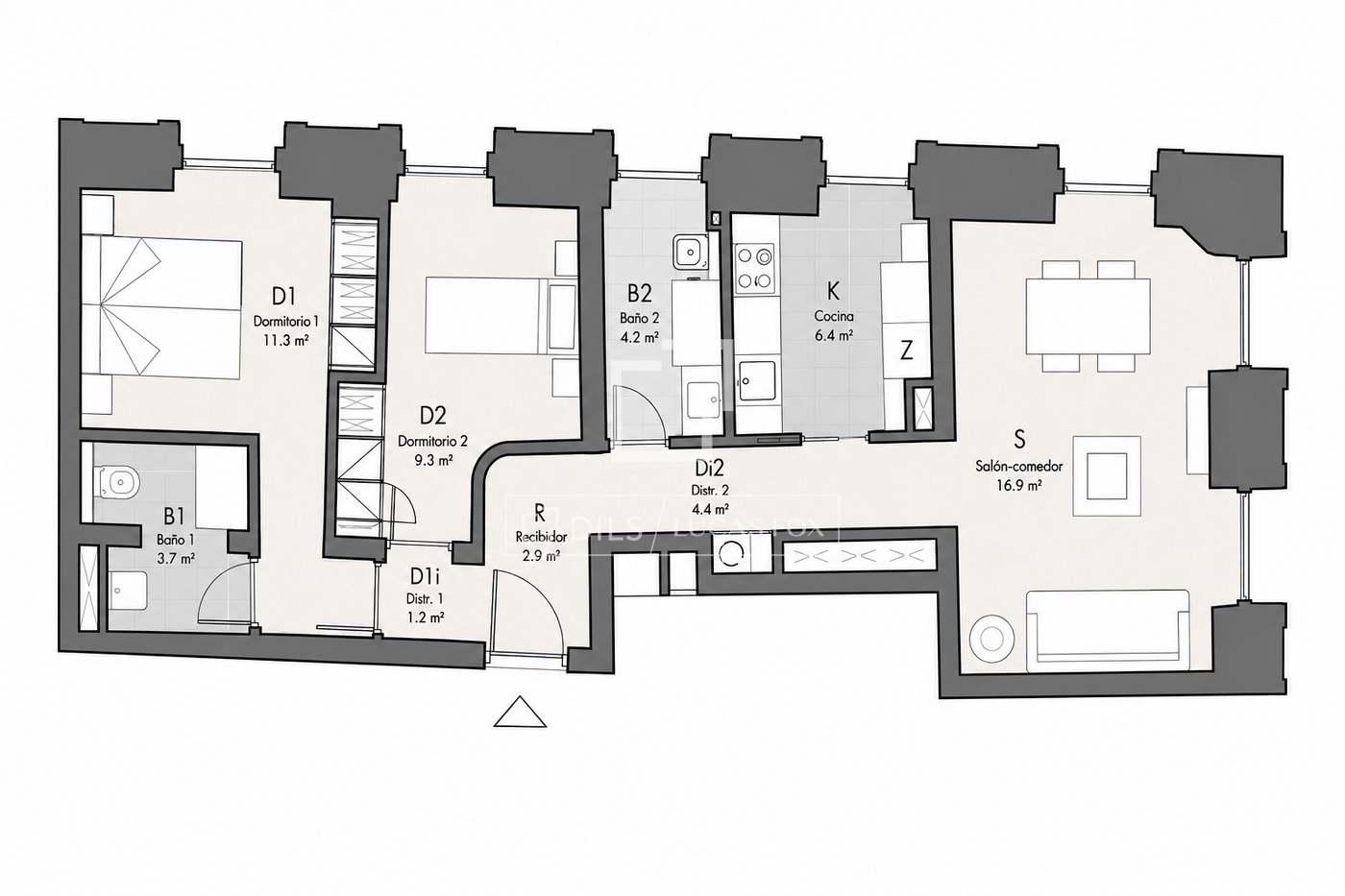 Apartment for Rent in Madrid