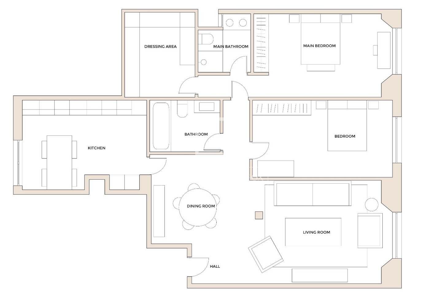 Apartment for Sale in Madrid