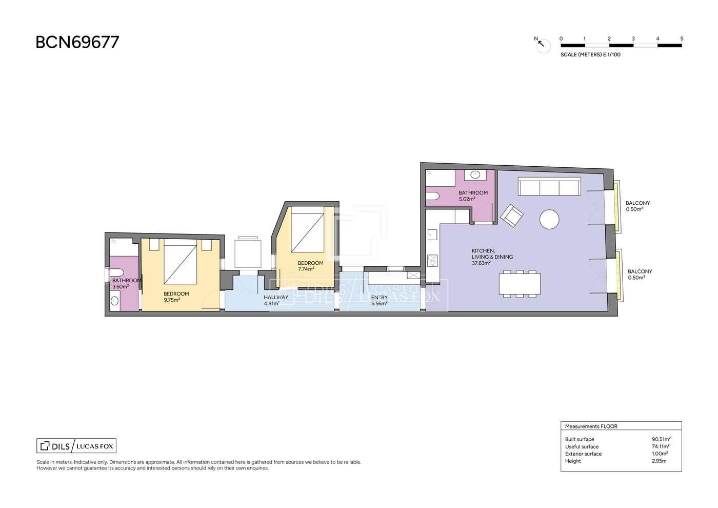 Apartamento en Venta en Barcelona