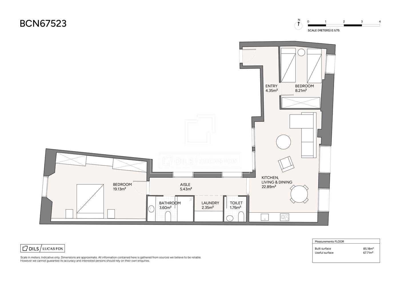 Apartamento en Venta en Barcelona