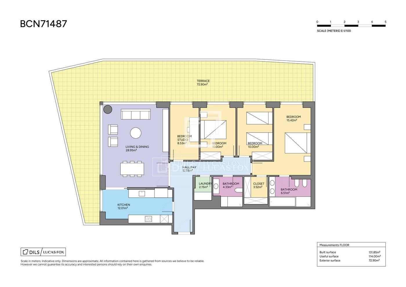 Apartamento en Venta en Barcelona