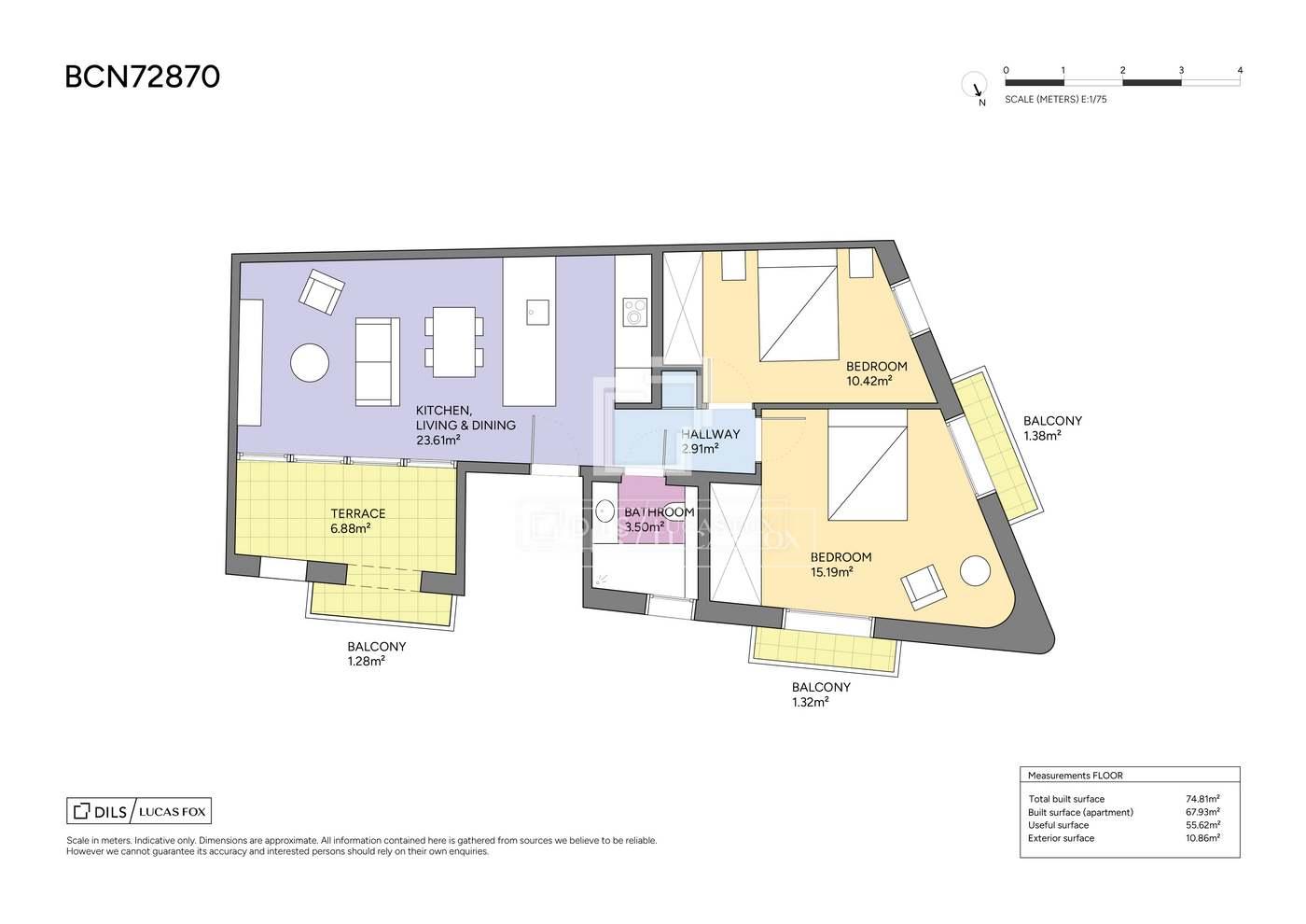 Apartamento en Venta en Barcelona