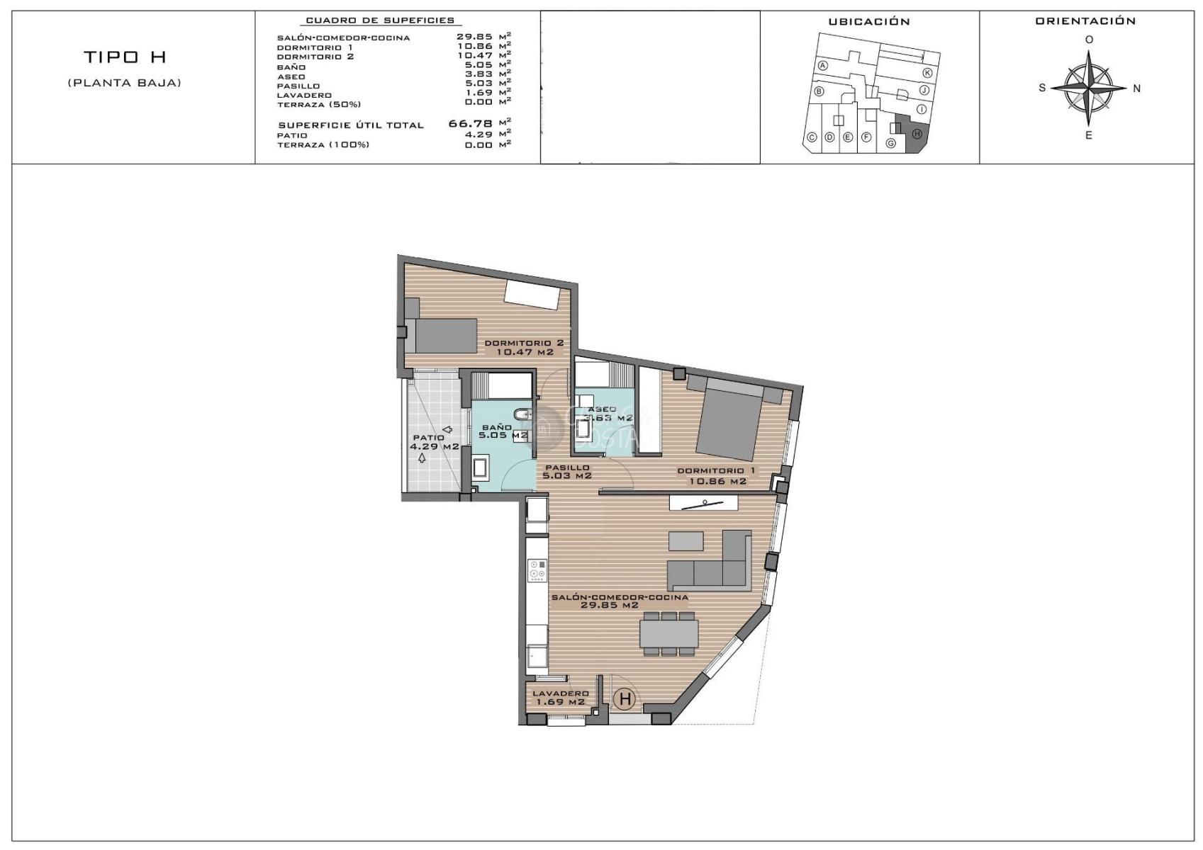 Flat for Sale in Algorfa