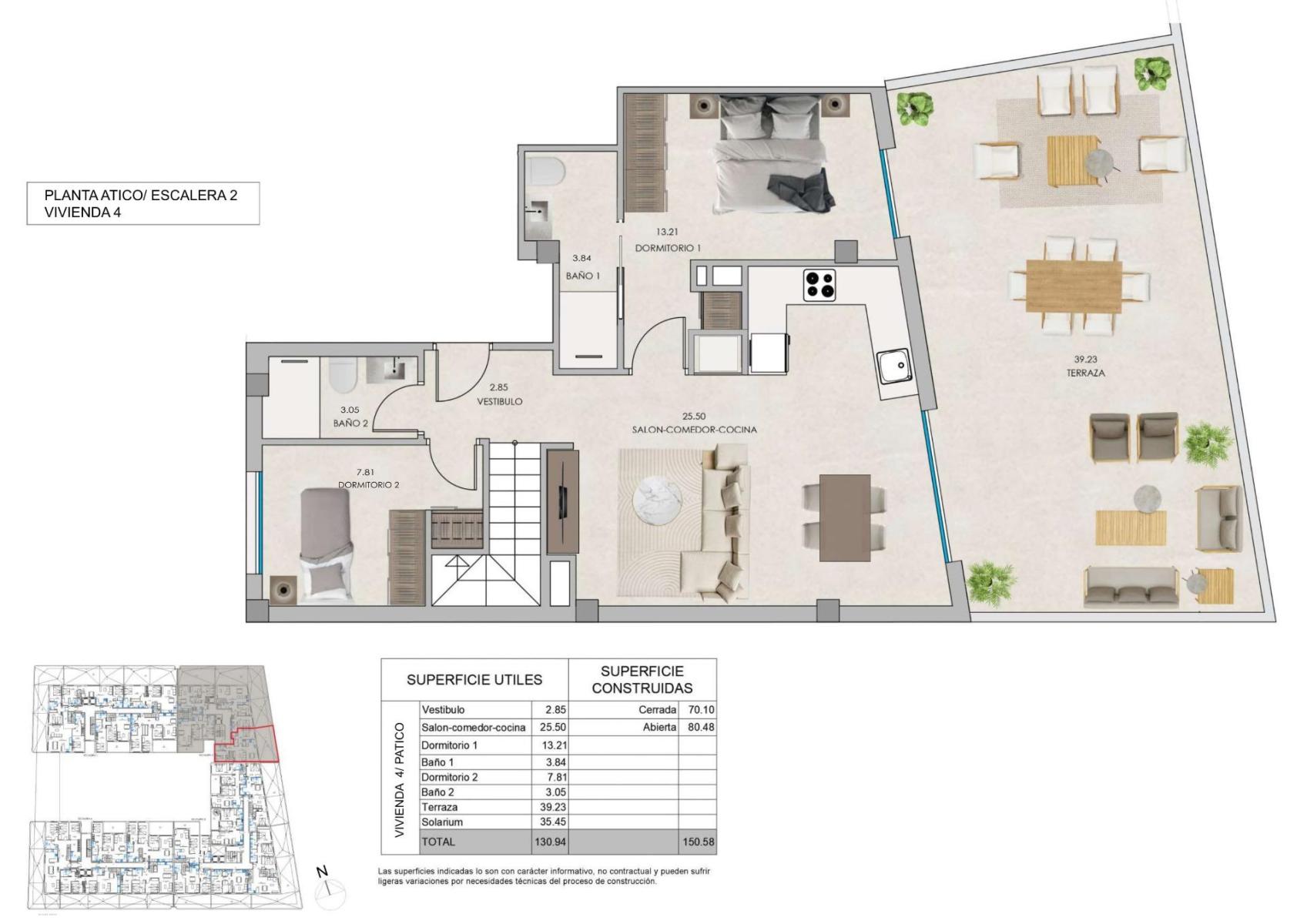 Penthouse for Sale in Santa Pola