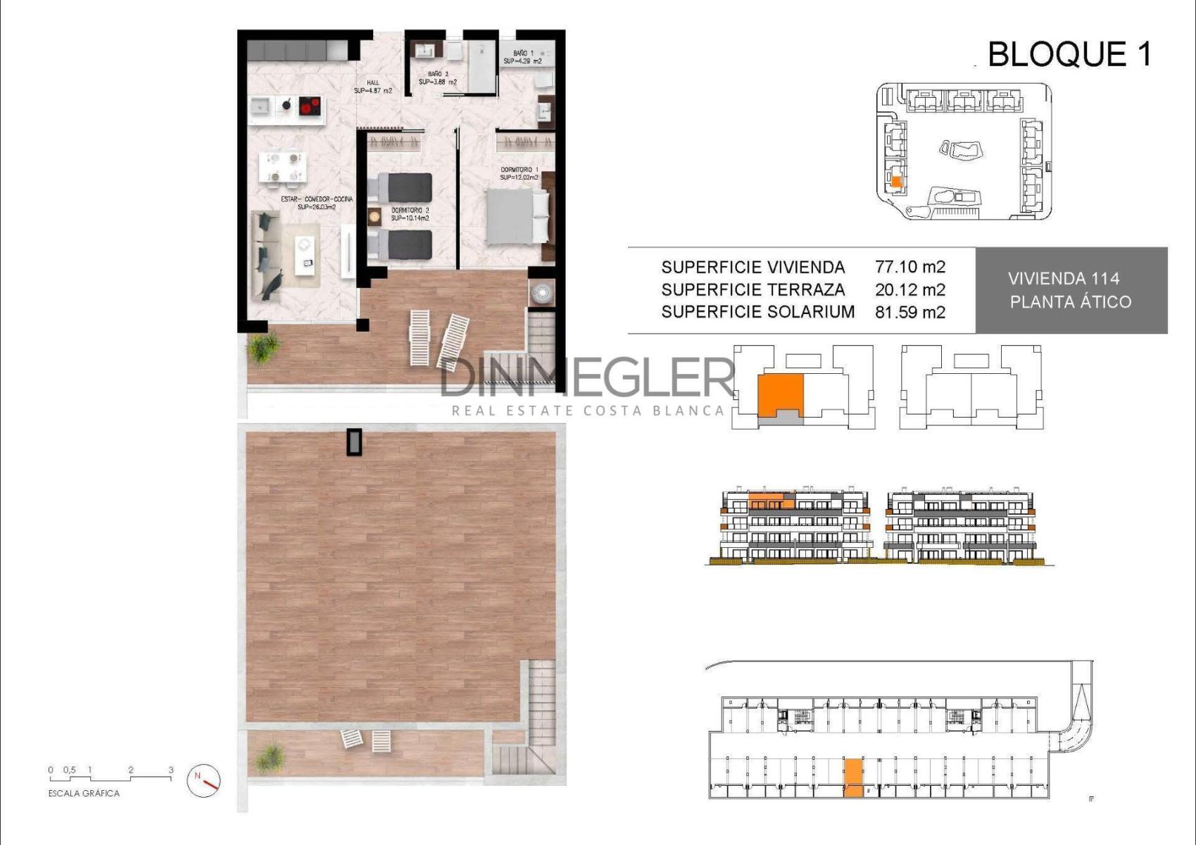 Penthouse for Sale in Torrevieja