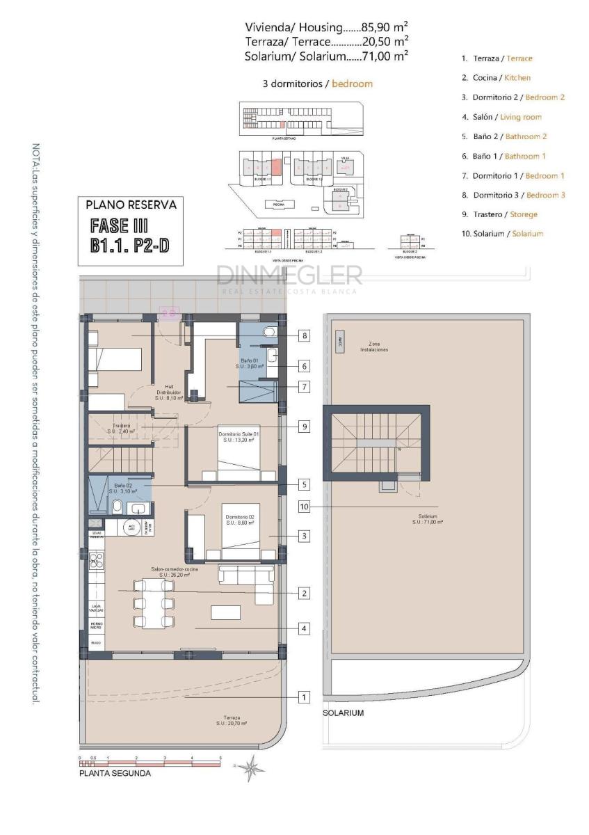 Penthouse for Sale in Los Alcázares