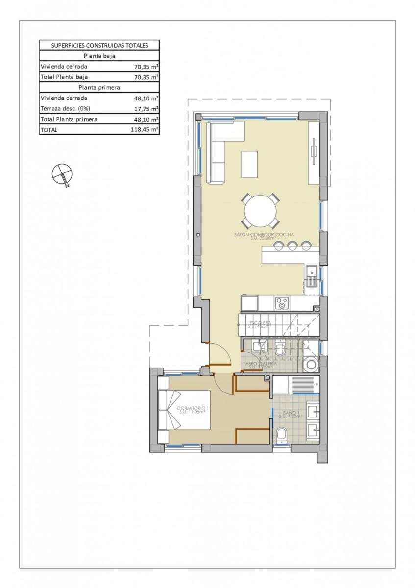Villa en Venta en Pilar de la Horadada
