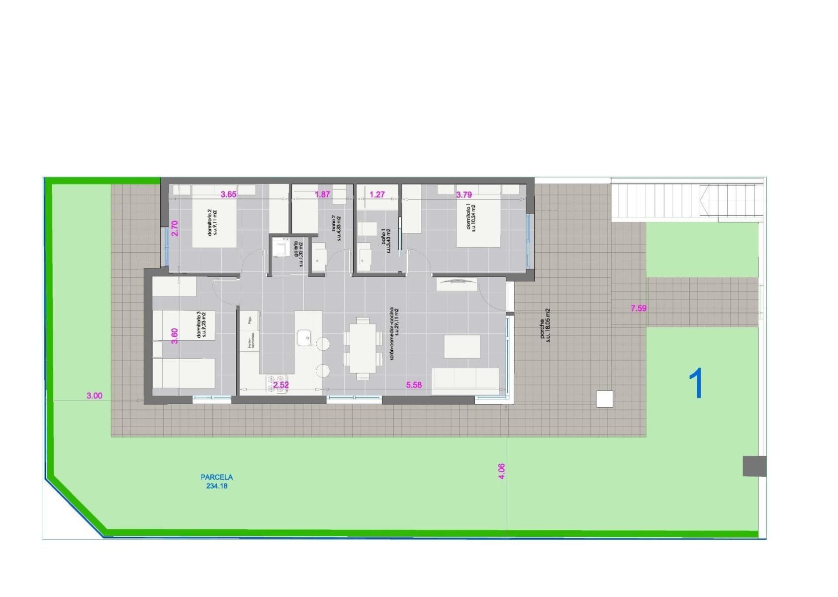Bungalow en Venta en Pilar de la Horadada