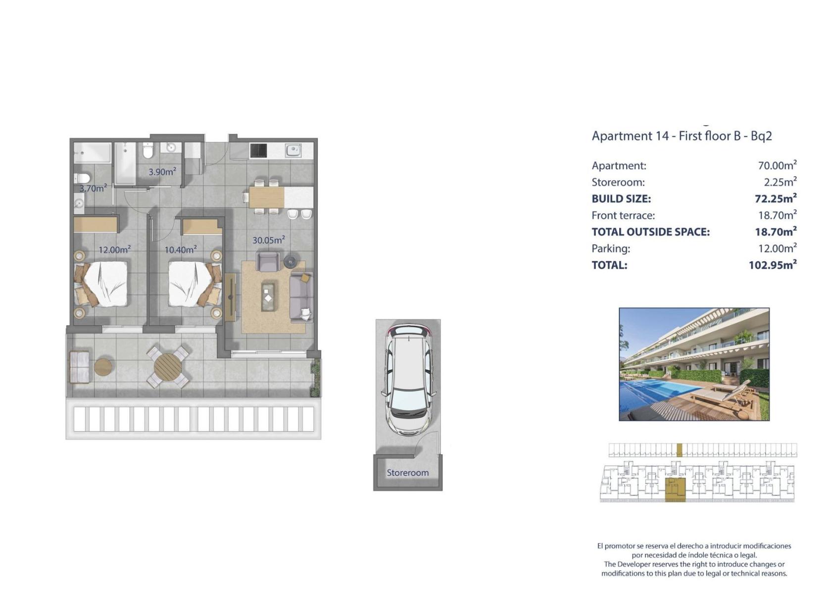 Apartment for Sale in Los Alcázares