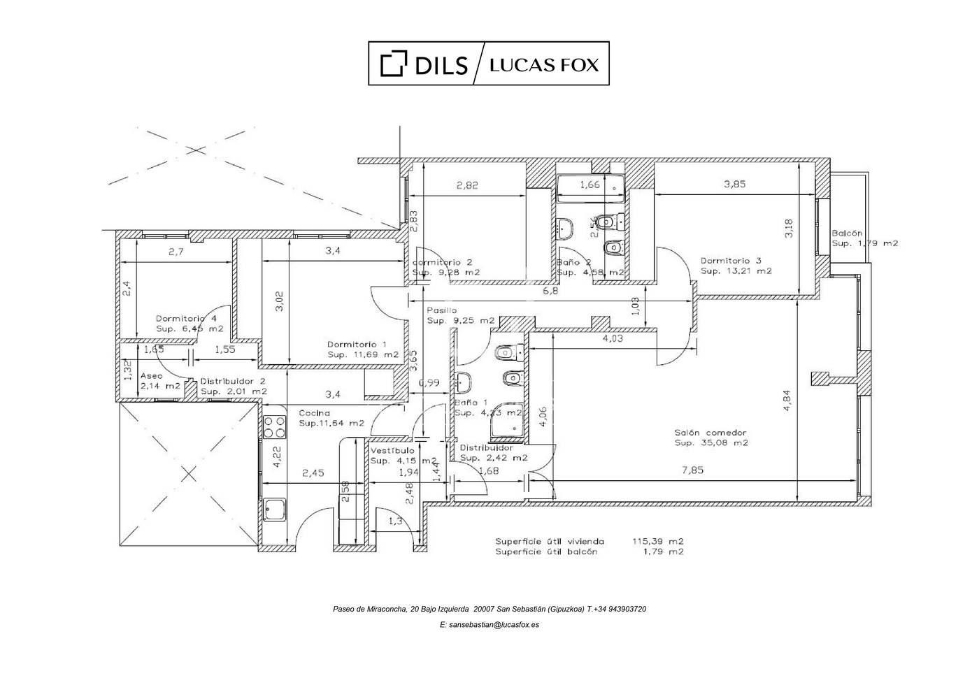 Apartamento en Venta en San Sebastián