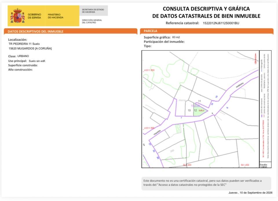 Adosado en Venta en Mugardos