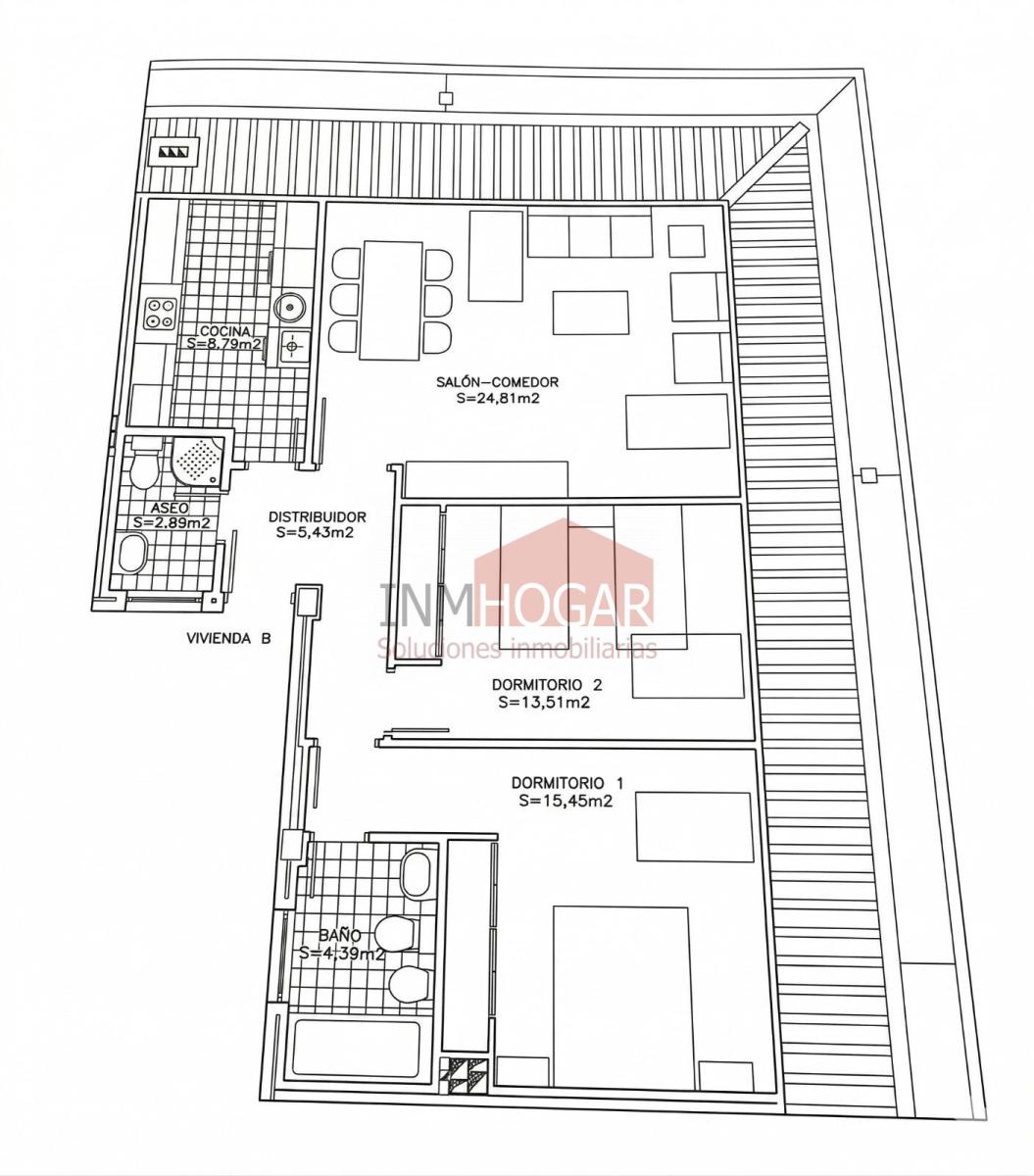 Flat for Sale in Ávila