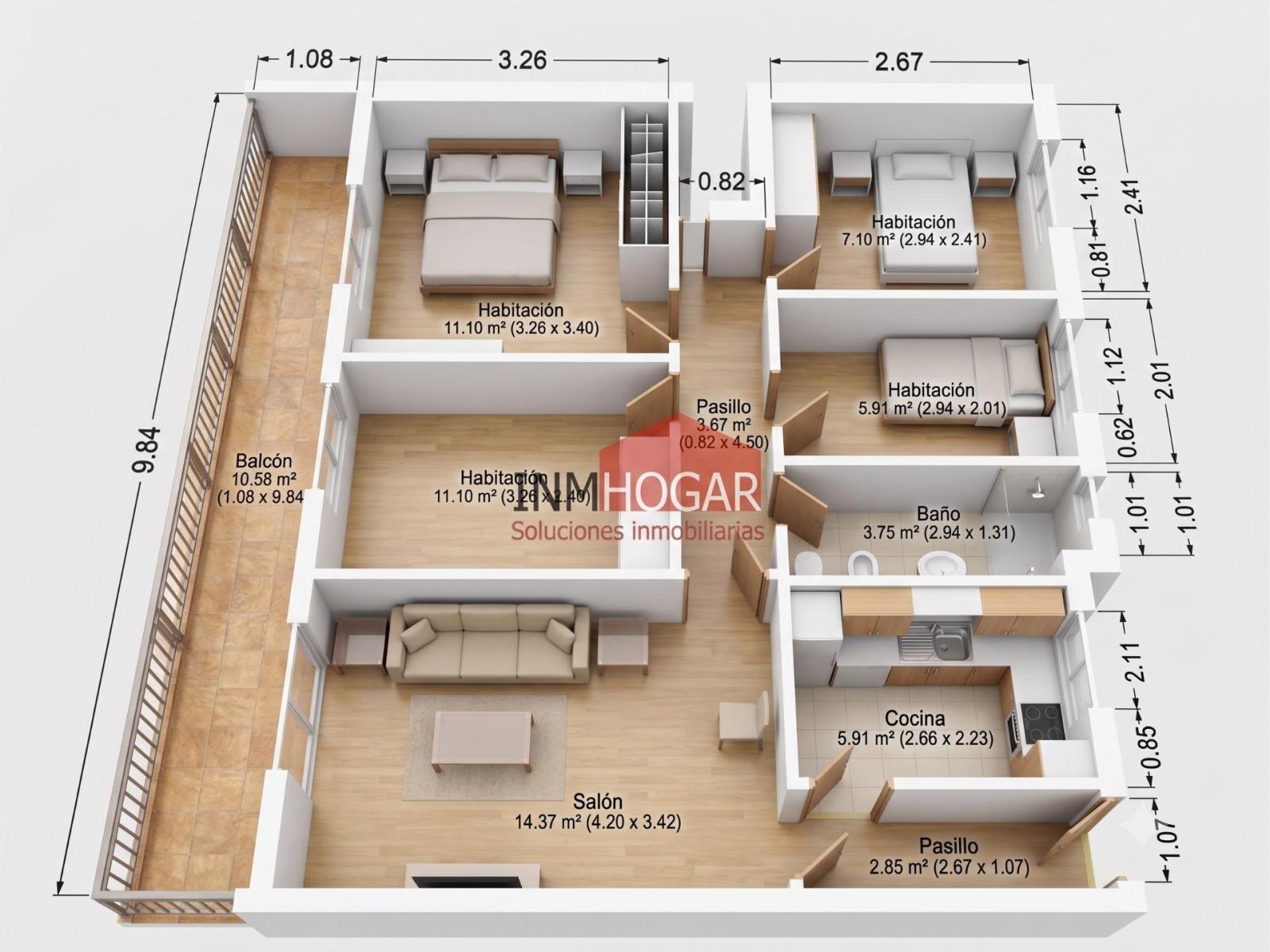 Flat for Sale in Ávila