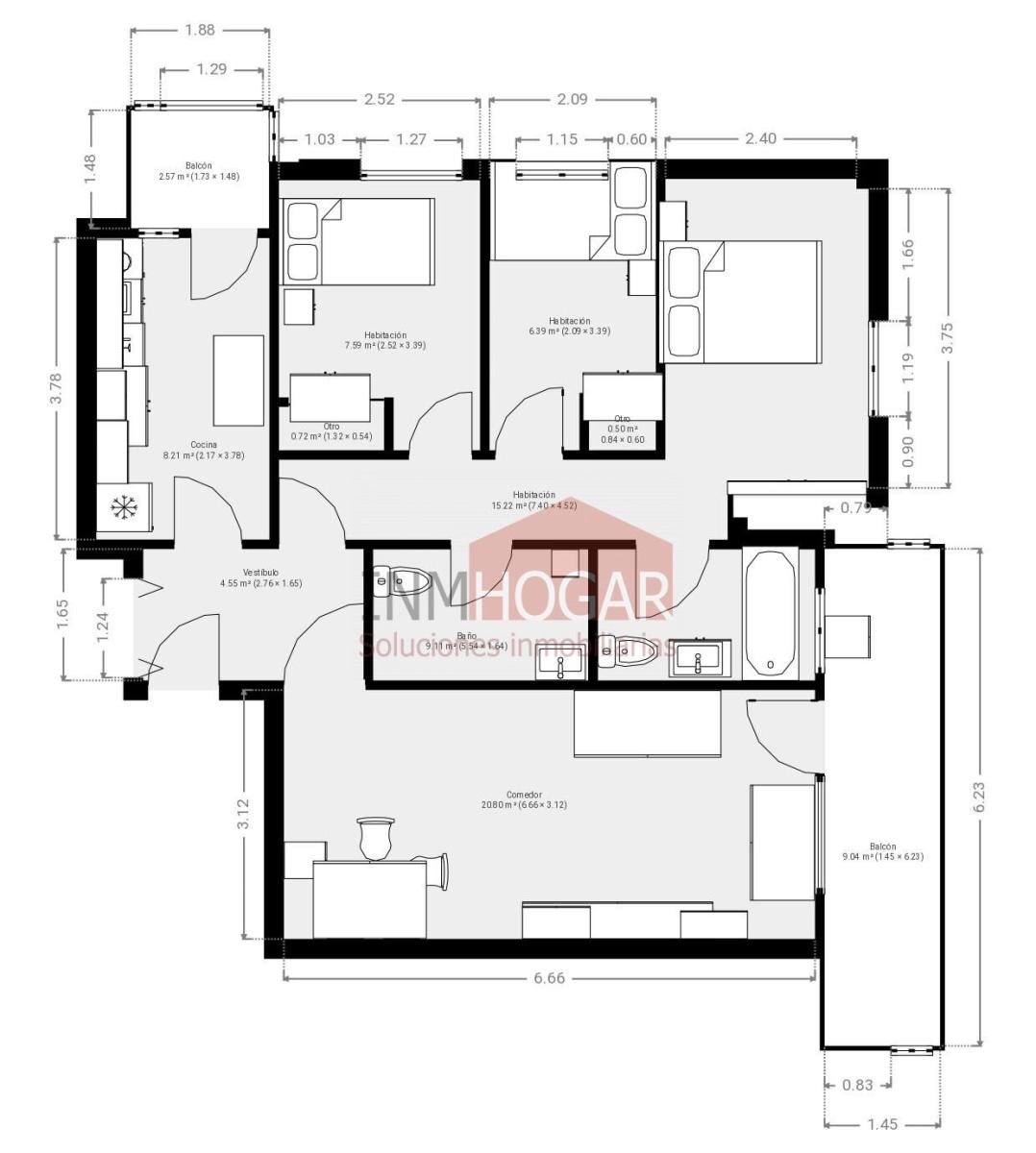 Flat for Sale in Ávila