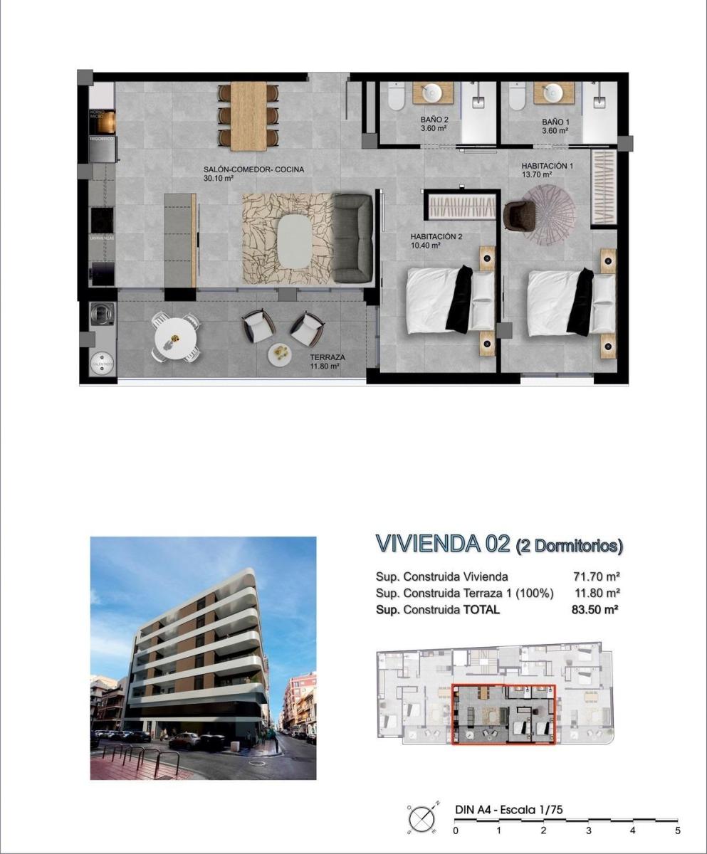 Apartamento en Venta en Santa Pola