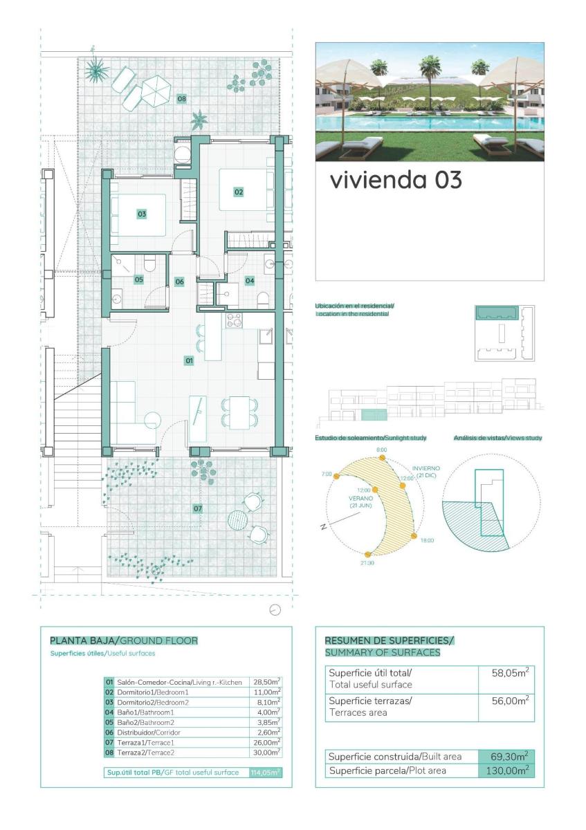 Bungalow en Venta en Torrevieja
