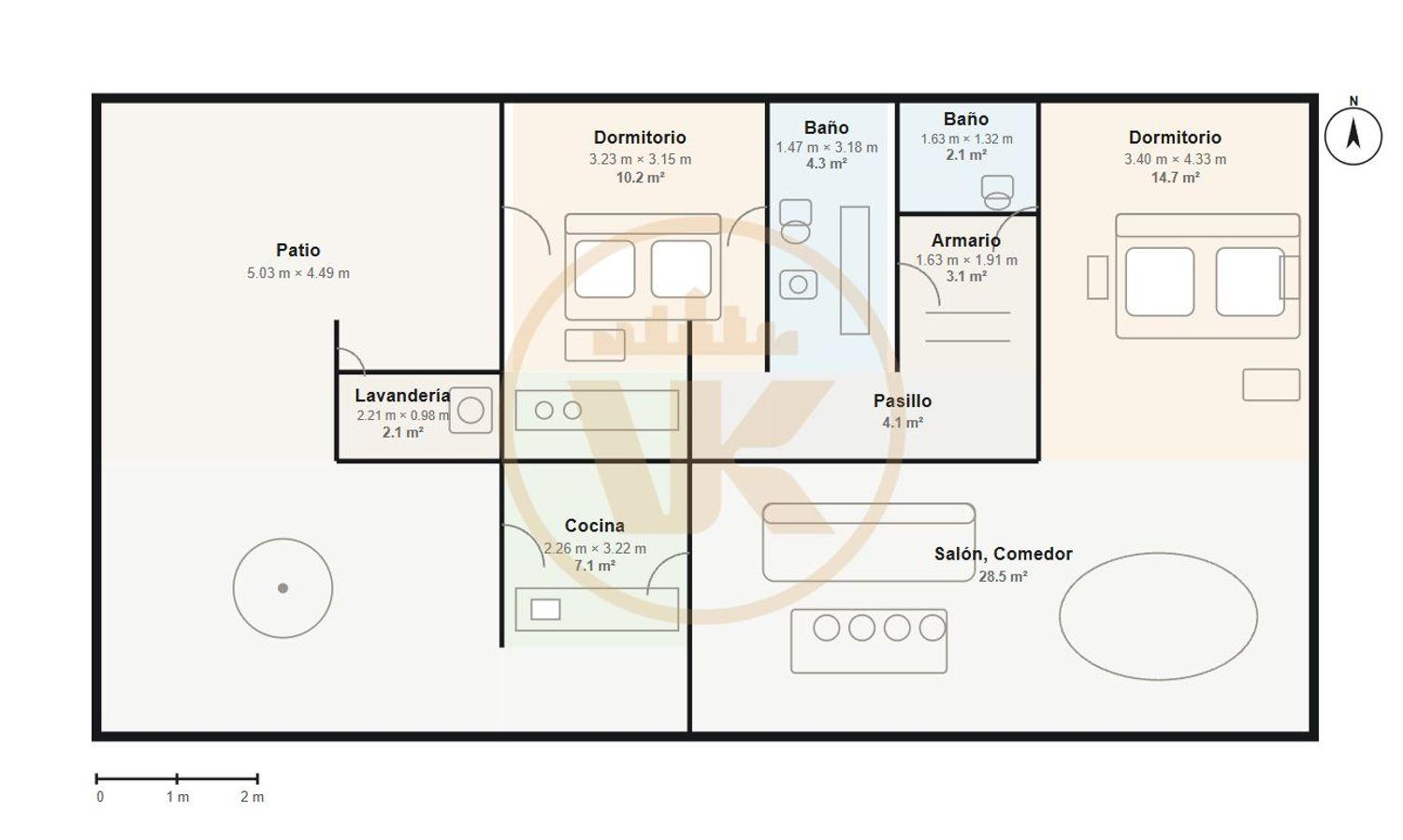 Flat for Rent in Ferrol