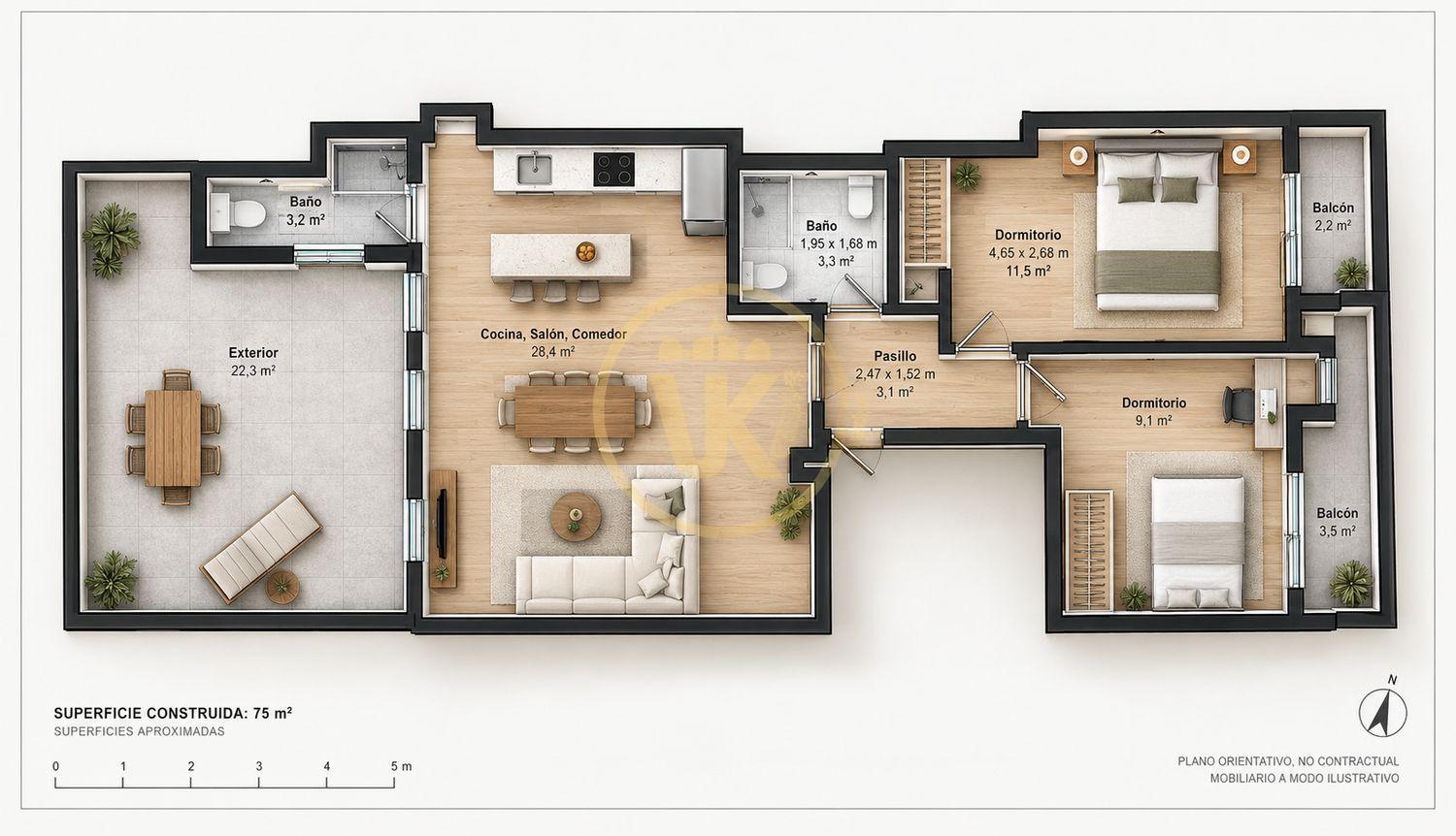 Flat for Sale in Ferrol