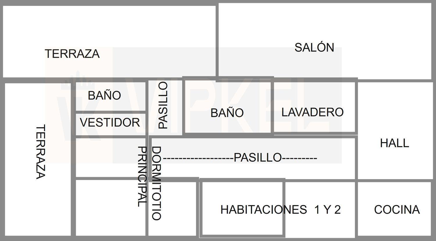Penthouse for Rent in Málaga
