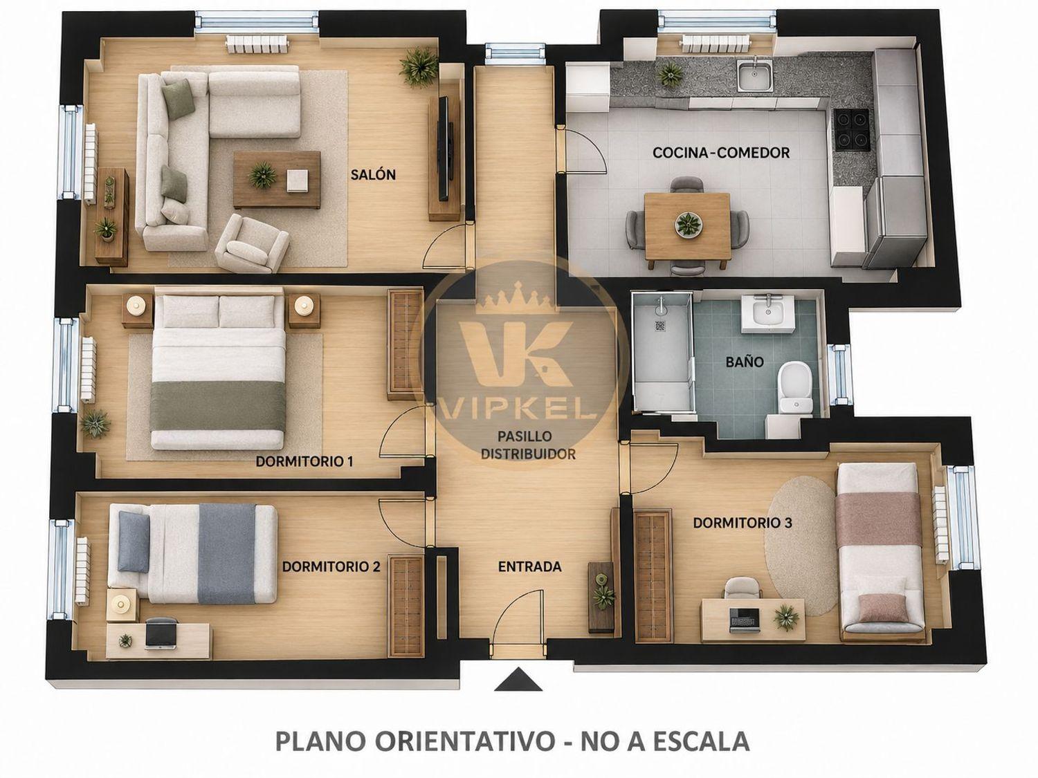 Flat for Sale in Santiago de Compostela