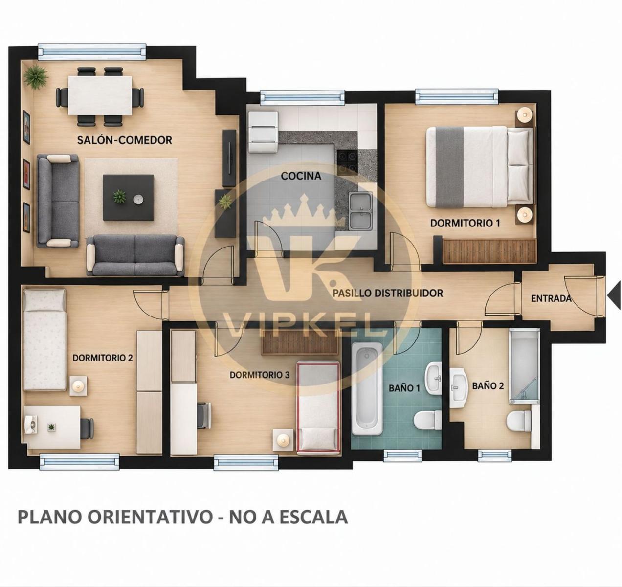 Flat for Sale in Santiago de Compostela
